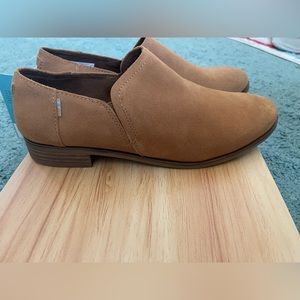 TOMS Shaye Suede Low Bootie - NWT Size 9.5